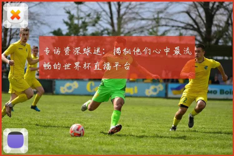 专访资深球迷：揭秘他们心中最流畅的世界杯直播平台