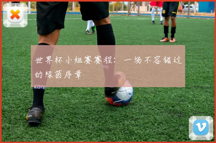 世界杯小组赛赛程：一场不容错过的绿茵序章