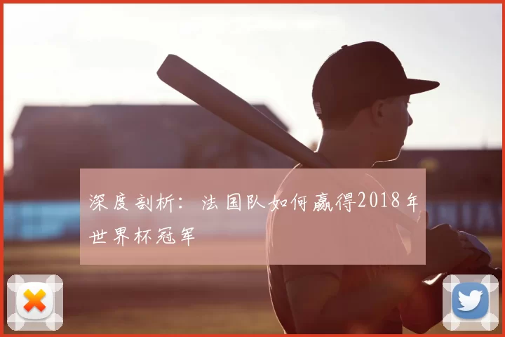 深度剖析：法国队如何赢得2018年世界杯冠军